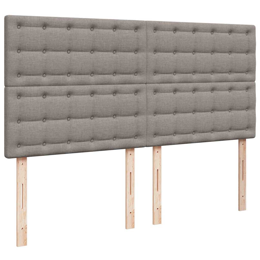 Οθωμανικό κρεβάτι με στρώμα Taupe 160x200cm ύφασμα - Pakobazaar