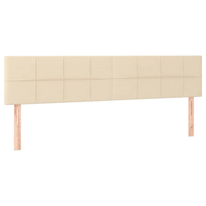 Οθωμανικό κρεβάτι με στρώματα Κρέμα 180x200cm ύφασμα