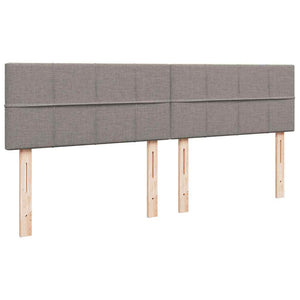 Οθωμανικό κρεβάτι με στρώματα Taupe 200x200cm ύφασμα