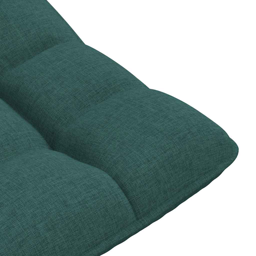 Περιστρεφόμενη καρέκλα δαπέδου Σκούρο πράσινο 70x51x79 cm - Pakobazaar