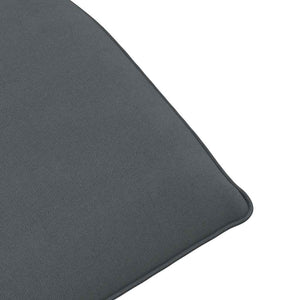 Ξαπλώστρα Πτυσσόμενη Ανθρακί 175x54x8,5 εκ. Ύφασμα Oxford - Pakobazaar