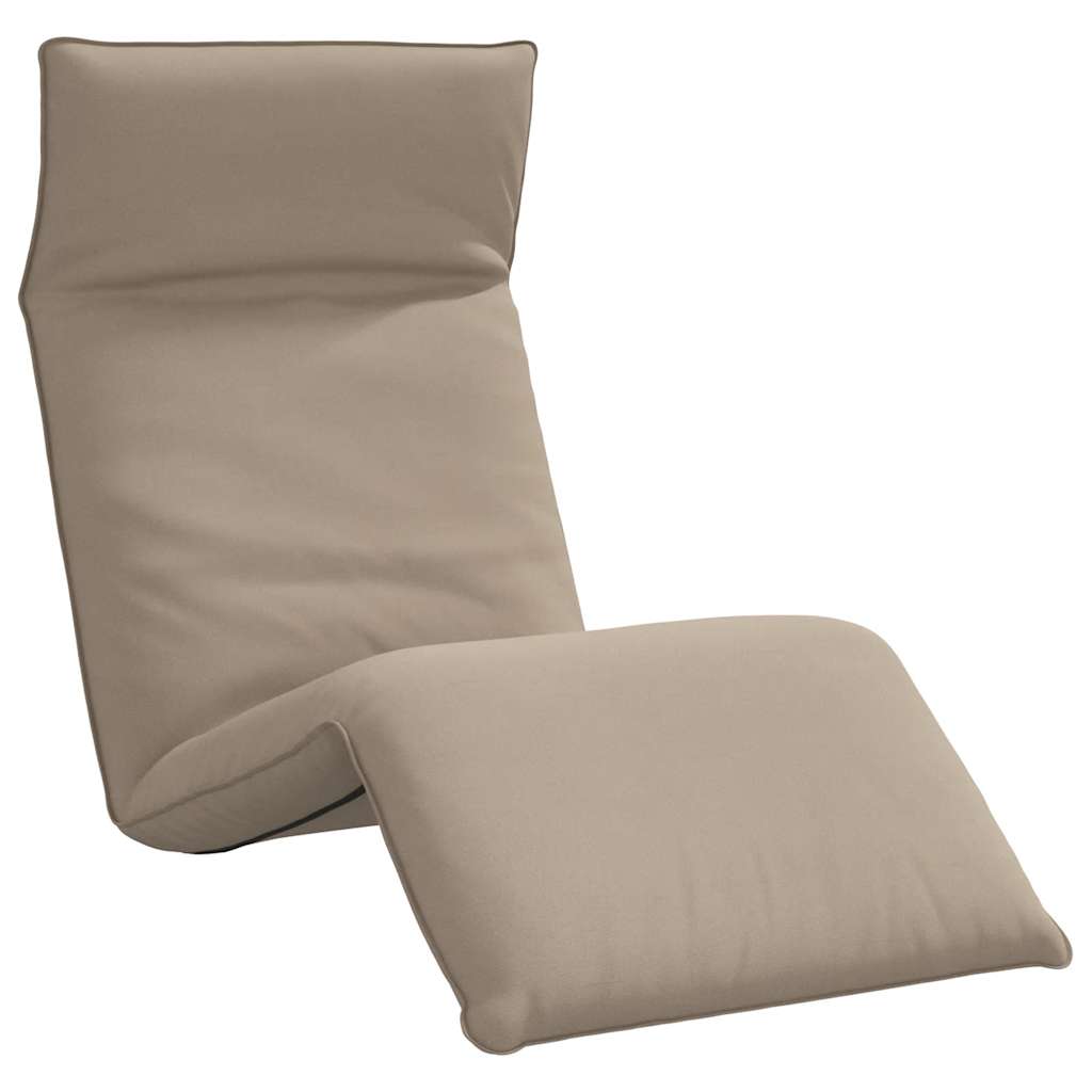 Ξαπλώστρα Πτυσσόμενη Μπεζ 175x54x8,5 εκ. Ύφασμα Oxford - Pakobazaar