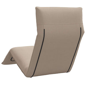 Ξαπλώστρα Πτυσσόμενη Μπεζ 175x54x8,5 εκ. Ύφασμα Oxford - Pakobazaar