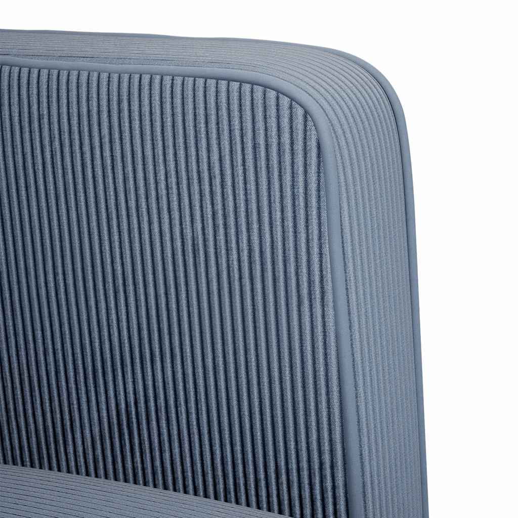 Καναπές Loveseat Μπλε 109 εκ. ύφασμα Corduroy - Pakobazaar