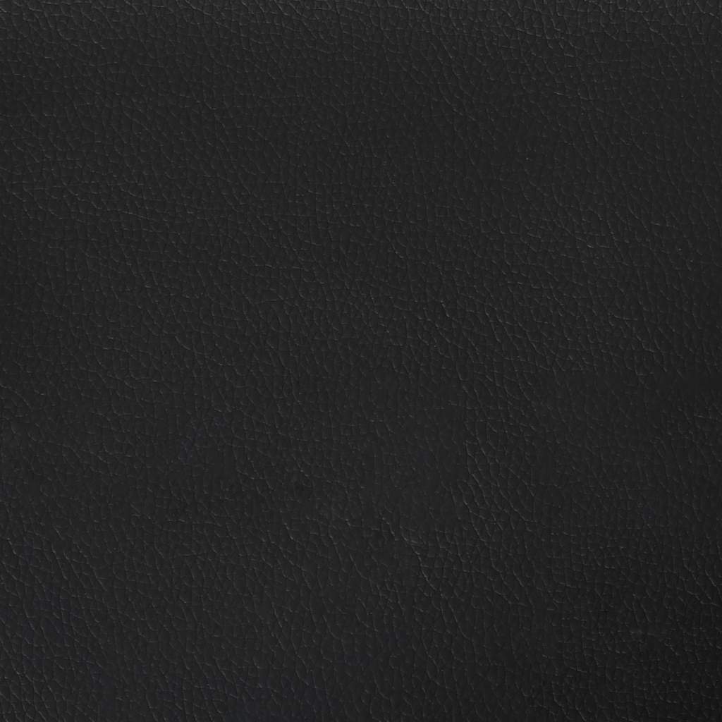 Καναπές-καρέκλα με μπράτσα Μαύρο 54 cm Faux Leather - Pakobazaar