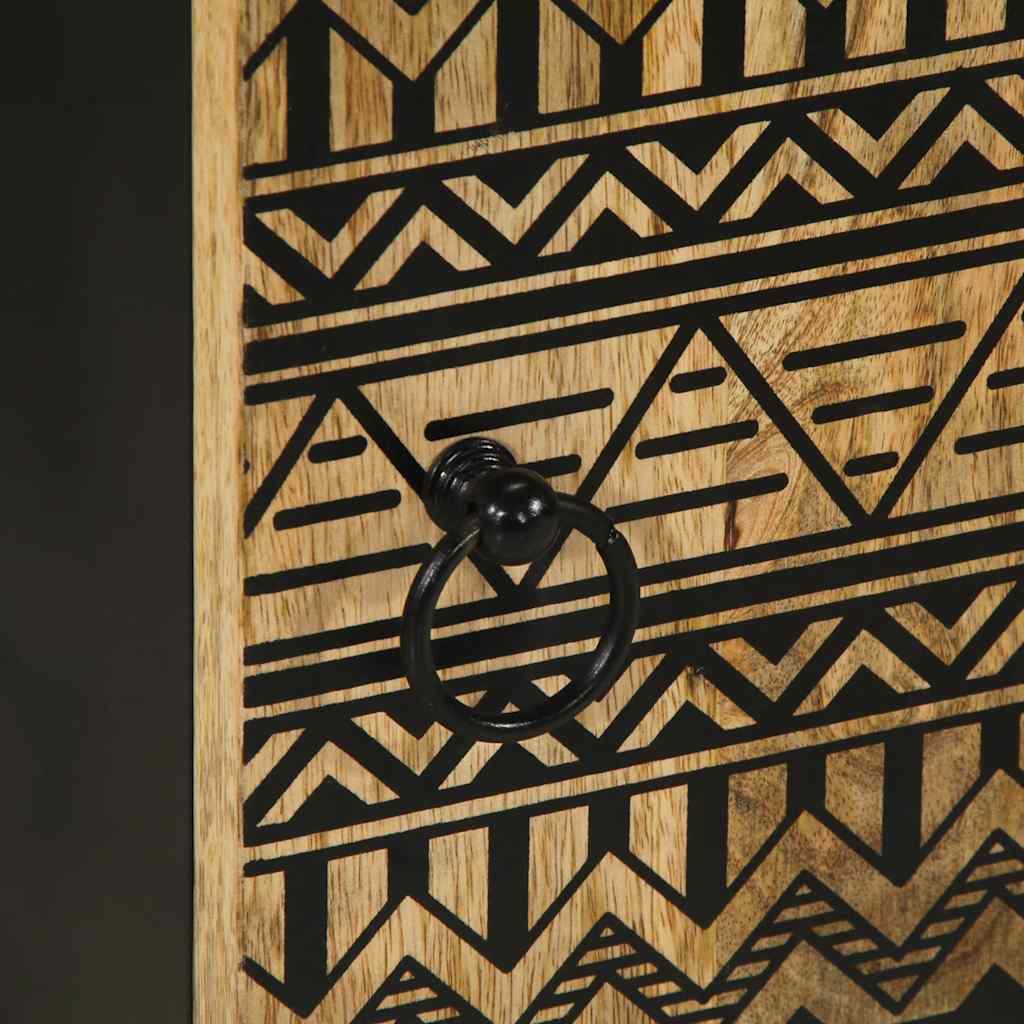 Ντουλάπι Μπάνιου 38x33,5x58 εκ. από Μασίφ Ξύλο Μάνγκο