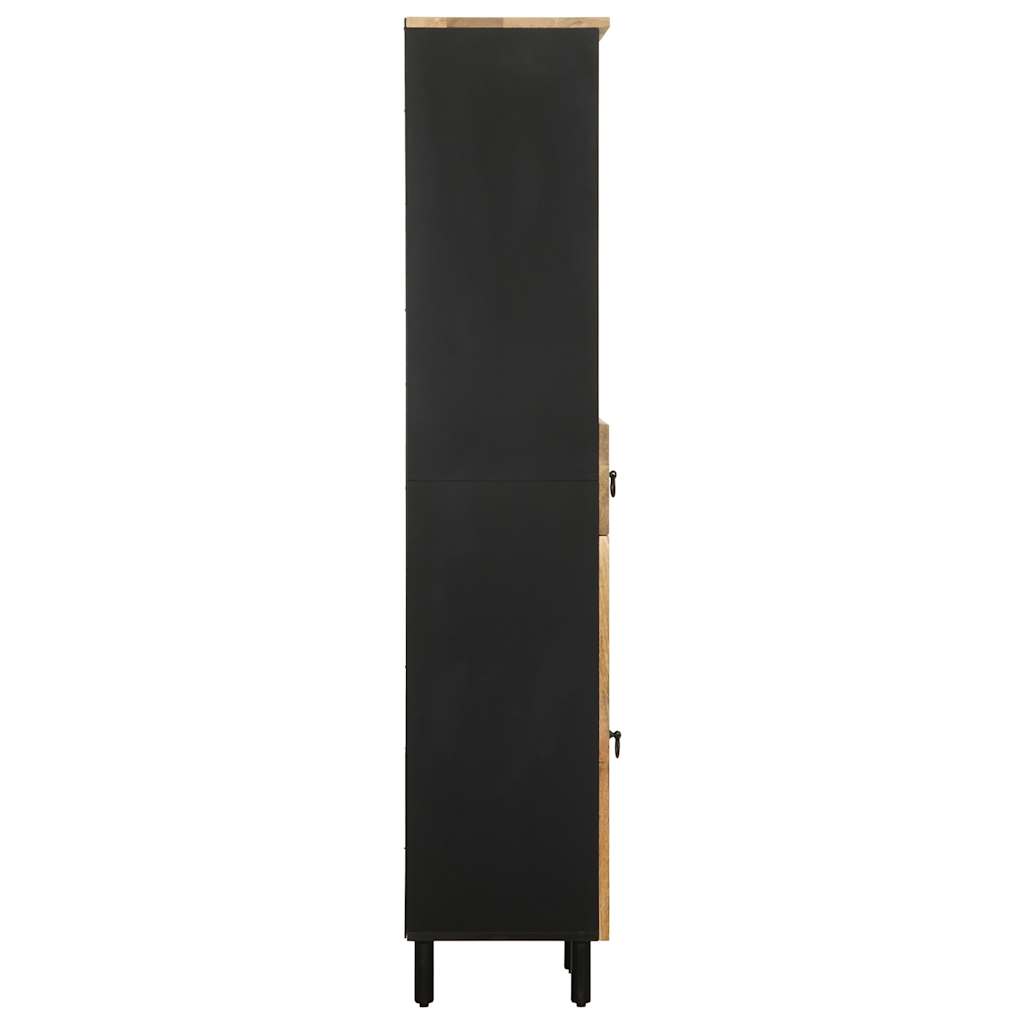 Ντουλάπι Μπάνιου 38x33,5x160 εκ. από Μασίφ Ξύλο Μάνγκο - Pakobazaar