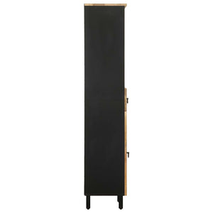 Ντουλάπι Μπάνιου 38x33,5x160 εκ. από Μασίφ Ξύλο Μάνγκο - Pakobazaar