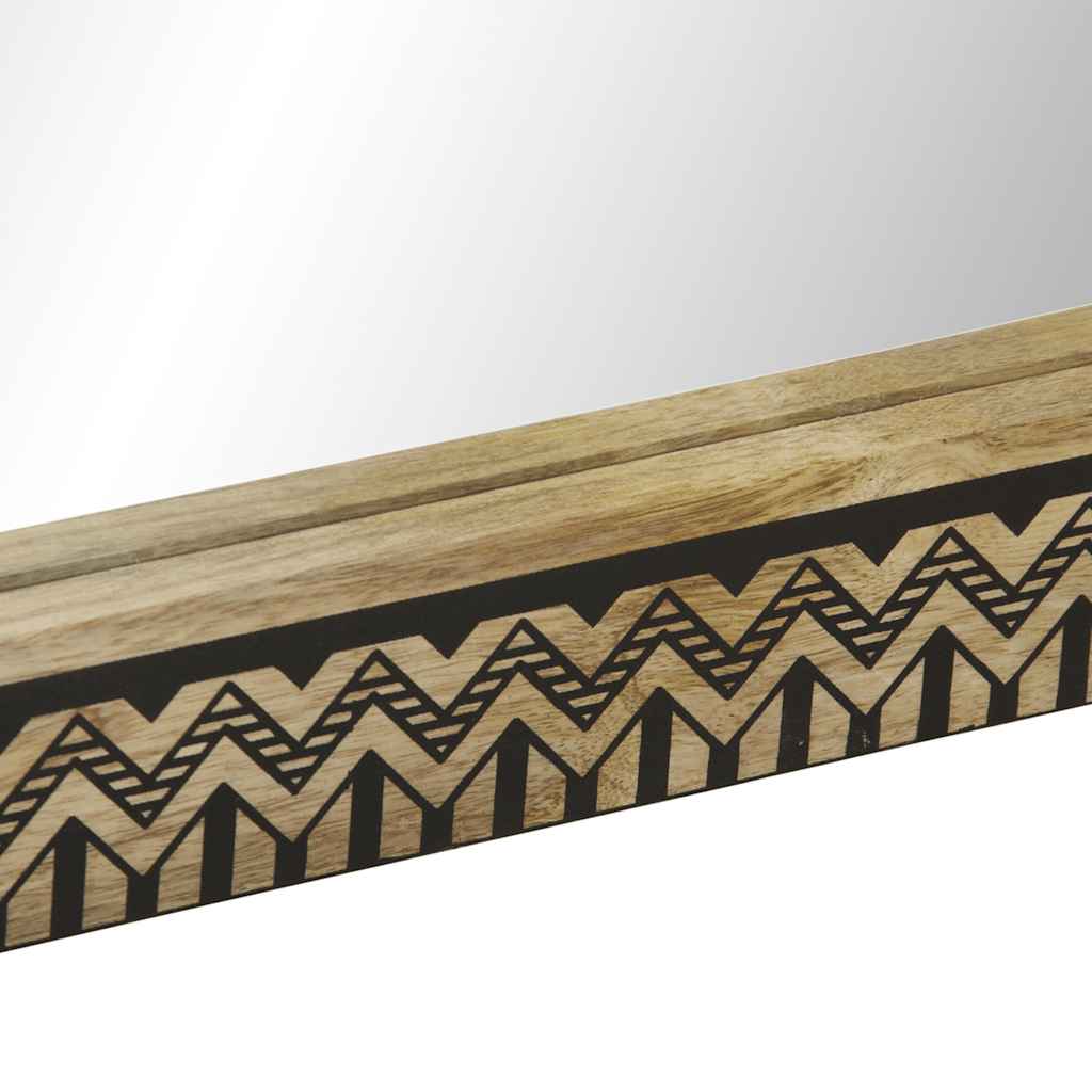 Καθρέφτης Μπάνιου 50x70 εκ. από Μασίφ Ξύλο Μάνγκο/Γυαλί - Pakobazaar