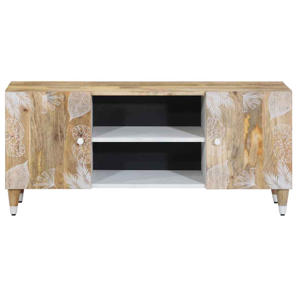 ντουλάπι τηλεόρασης  105x33,5x46 cm μασίφ ξύλο Mango