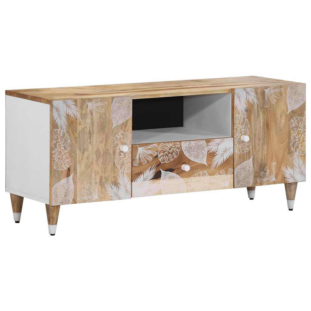 ντουλάπι τηλεόρασης  105x33,5x46 cm μασίφ ξύλο Mango