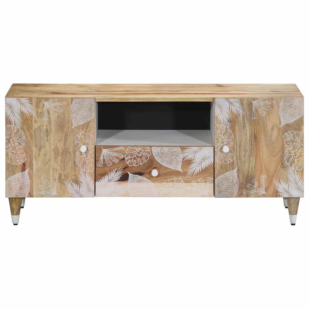 ντουλάπι τηλεόρασης  105x33,5x46 cm μασίφ ξύλο Mango