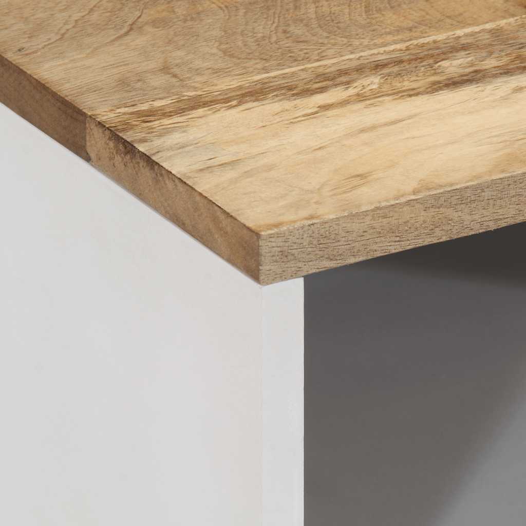 Έπιπλο Τηλεόρασης 80x31,5x46 εκ. από Μασίφ Ξύλο Μάνγκο - Pakobazaar