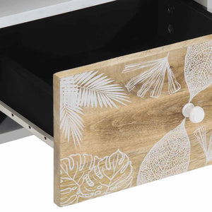 ντουλάπι τηλεόρασης  100x33,5x46 cm μασίφ ξύλο Mango