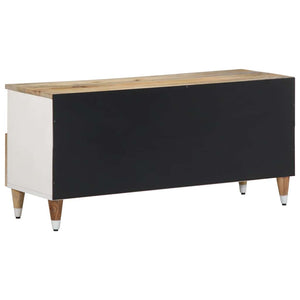 ντουλάπι τηλεόρασης  100x33,5x46 cm μασίφ ξύλο Mango
