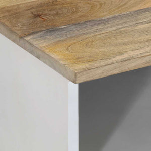ντουλάπι τηλεόρασης  100x33,5x46 cm μασίφ ξύλο Mango