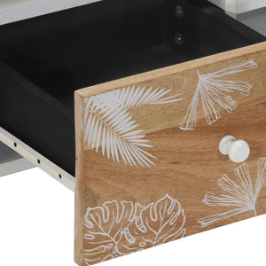 ντουλάπι τηλεόρασης  100x33,5x46 cm μασίφ ξύλο Mango