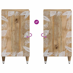 Sideboard 40x33,5x75 cm μασίφ ξύλο Mango - Pakobazaar