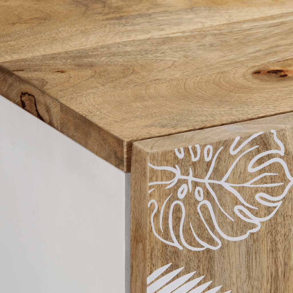 Sideboard 40x33,5x75 cm μασίφ ξύλο Mango - Pakobazaar