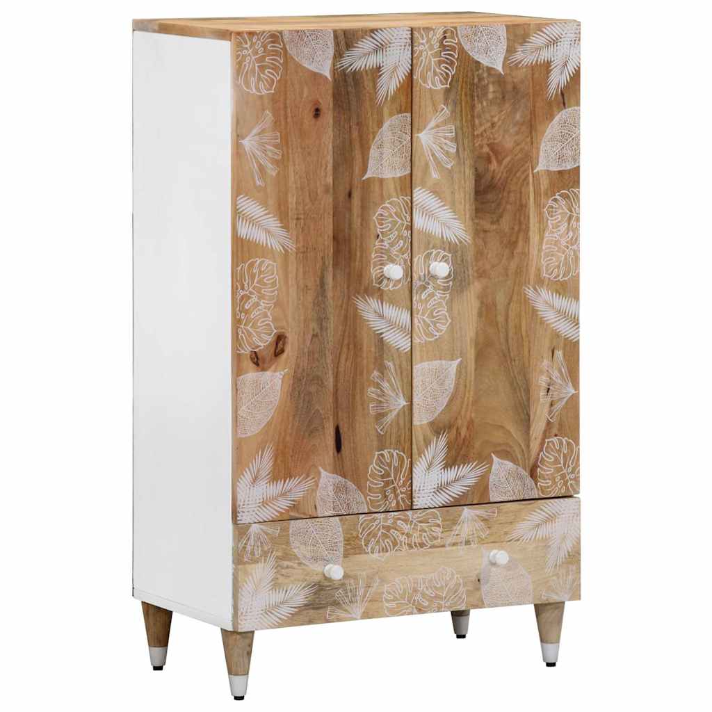 Highboard 60x33,5x100 cm μασίφ ξύλο Mango