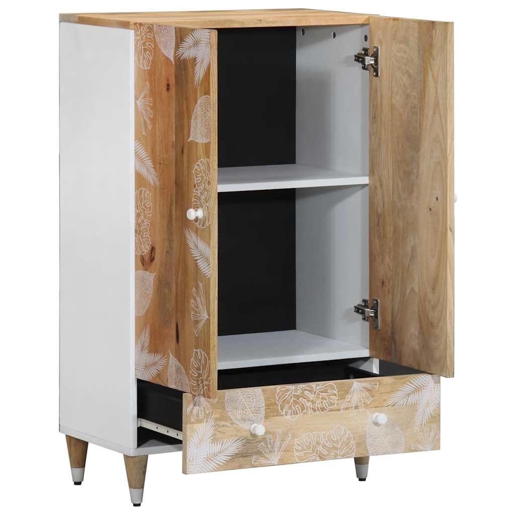 Highboard 60x33,5x100 cm μασίφ ξύλο Mango