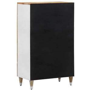 Highboard 60x33,5x100 cm μασίφ ξύλο Mango