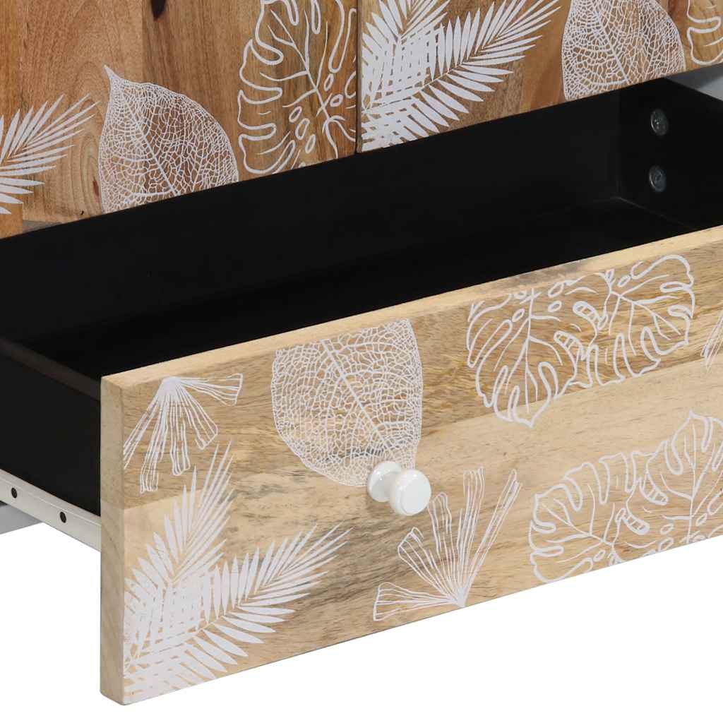 Highboard 60x33,5x100 cm μασίφ ξύλο Mango