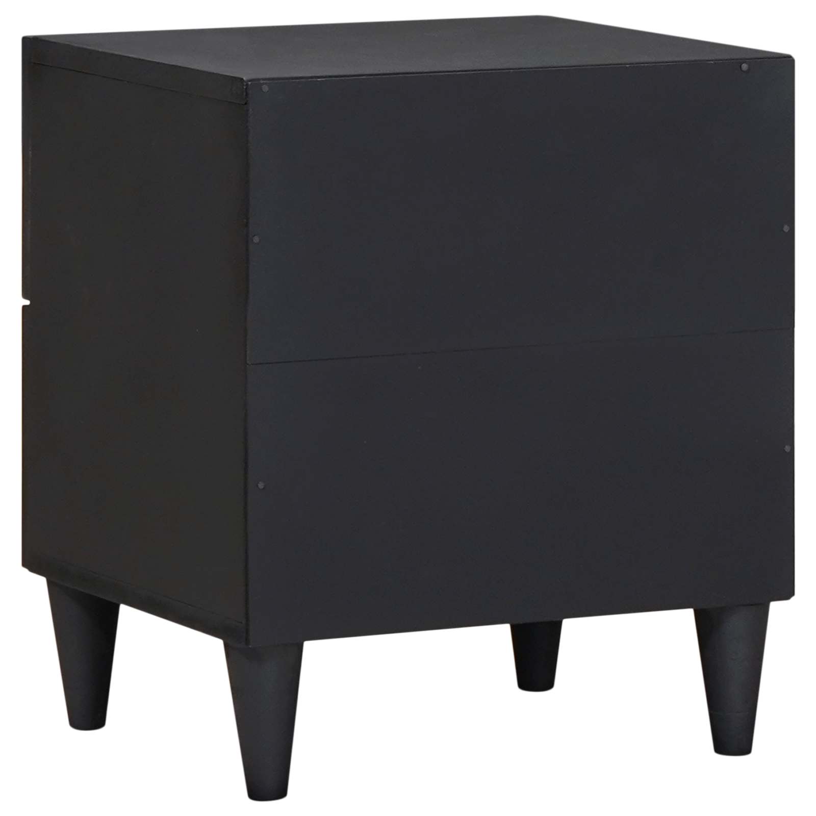 Κομοδίνο 2 pcs Καφέ 40 x 33,5 x 46 εκ Στερεό ξύλο μάνγκο