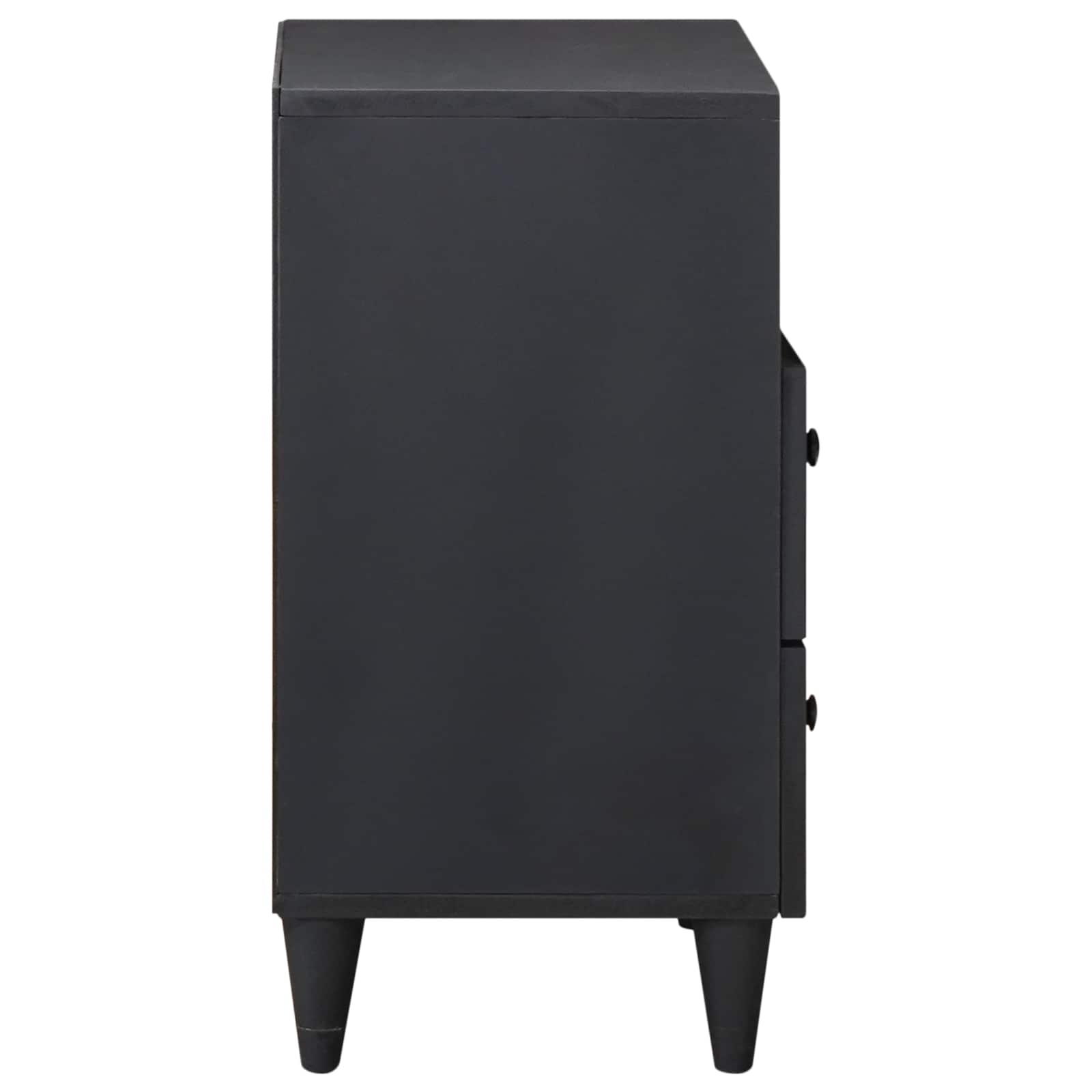 Κομοδίνο Πολύχρωμο 50 x 33 x 60 εκ Στερεό ξύλο μάνγκο