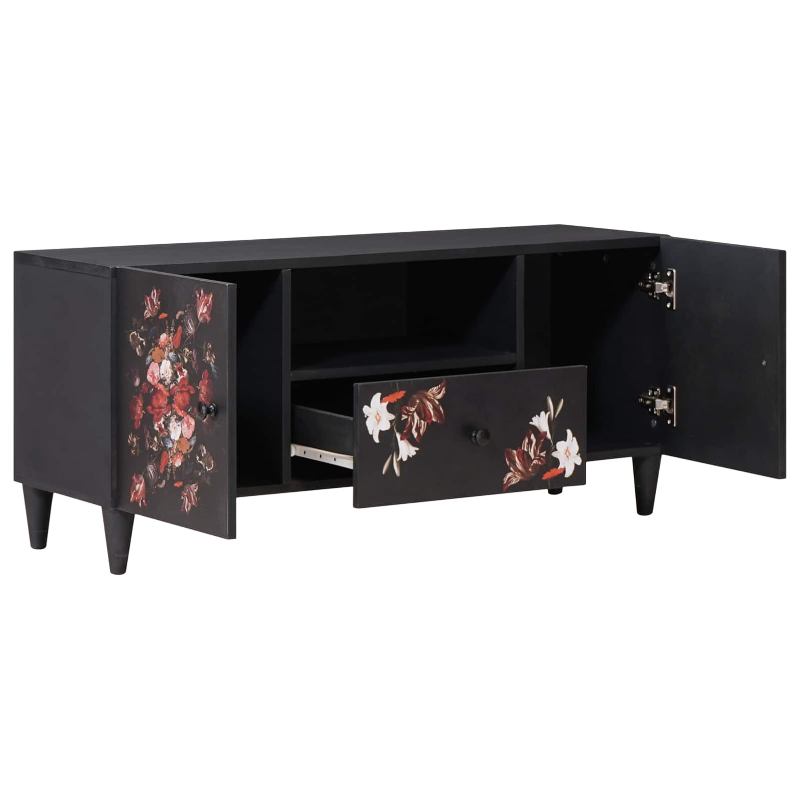 Ντουλάπες Αποθήκευσης με συρτάρι Πολύχρωμο 105 x 33,5 x 46 εκ.