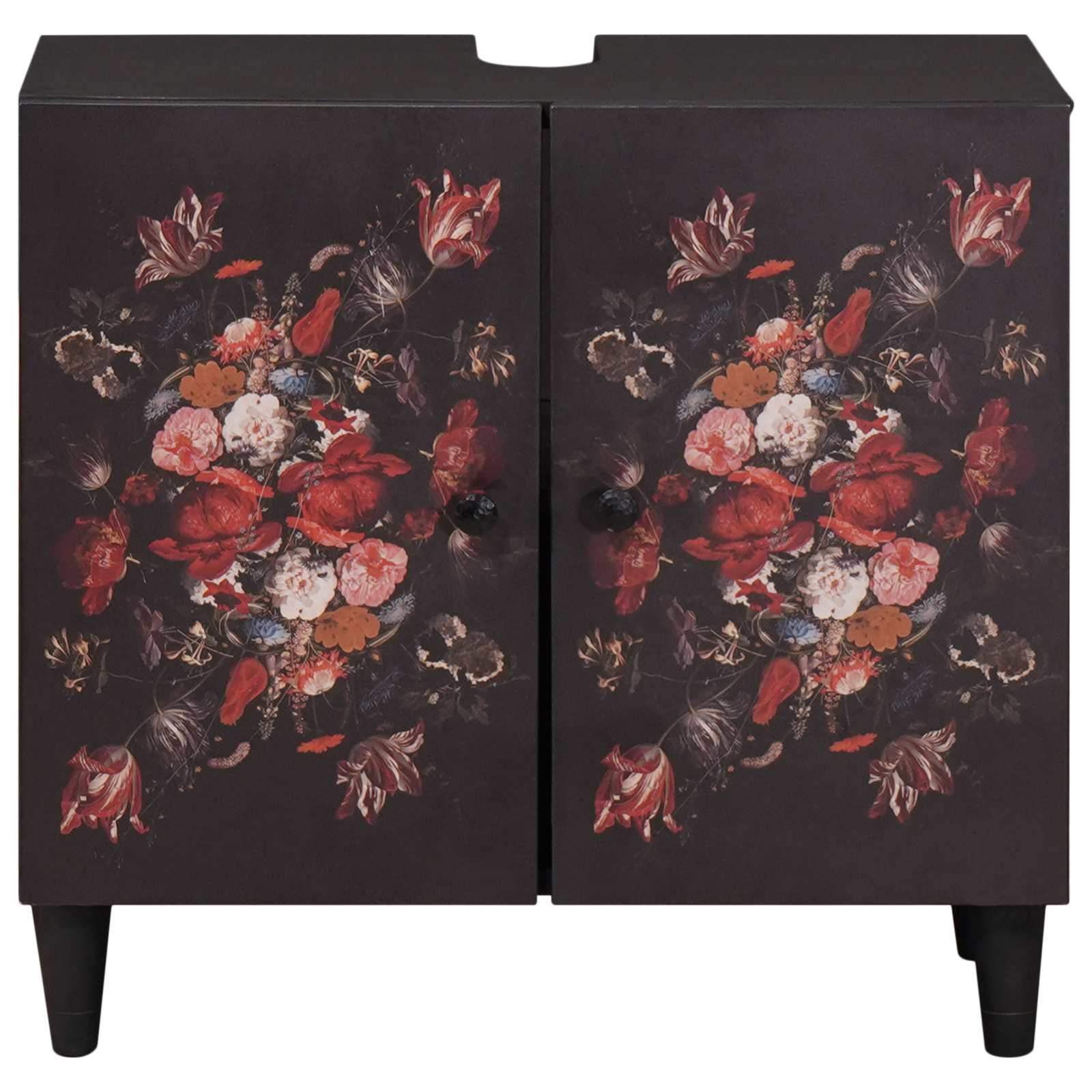 Ντουλάπι νιπτήρα Πολύχρωμο 62 x 33 x 58 εκ. Στερεό ξύλο μάνγκο - Pakobazaar