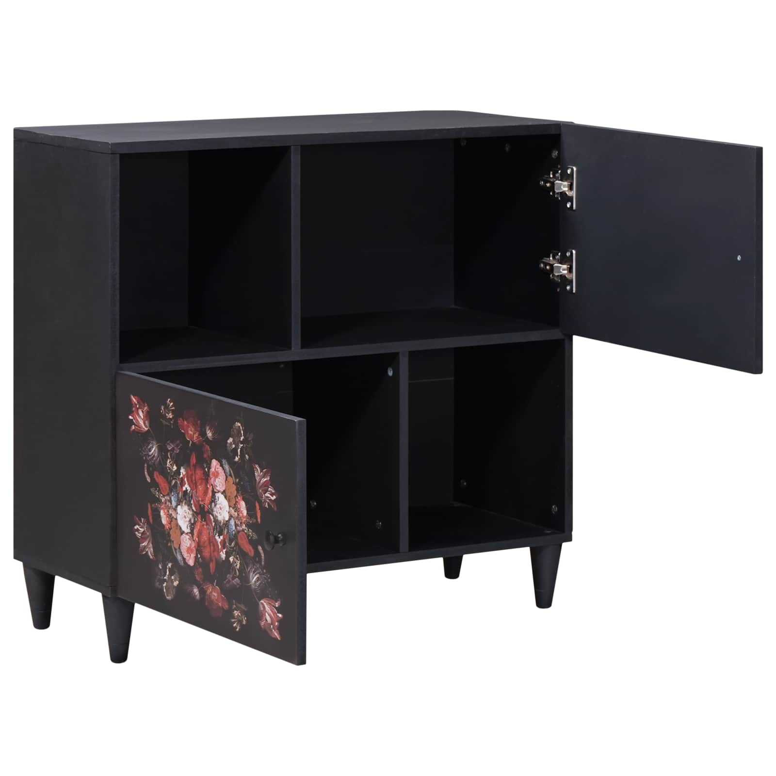 Ντουλάπες Αποθήκευσης με αποθήκευση Πολύχρωμο 80 x 33,5 x 75 εκ