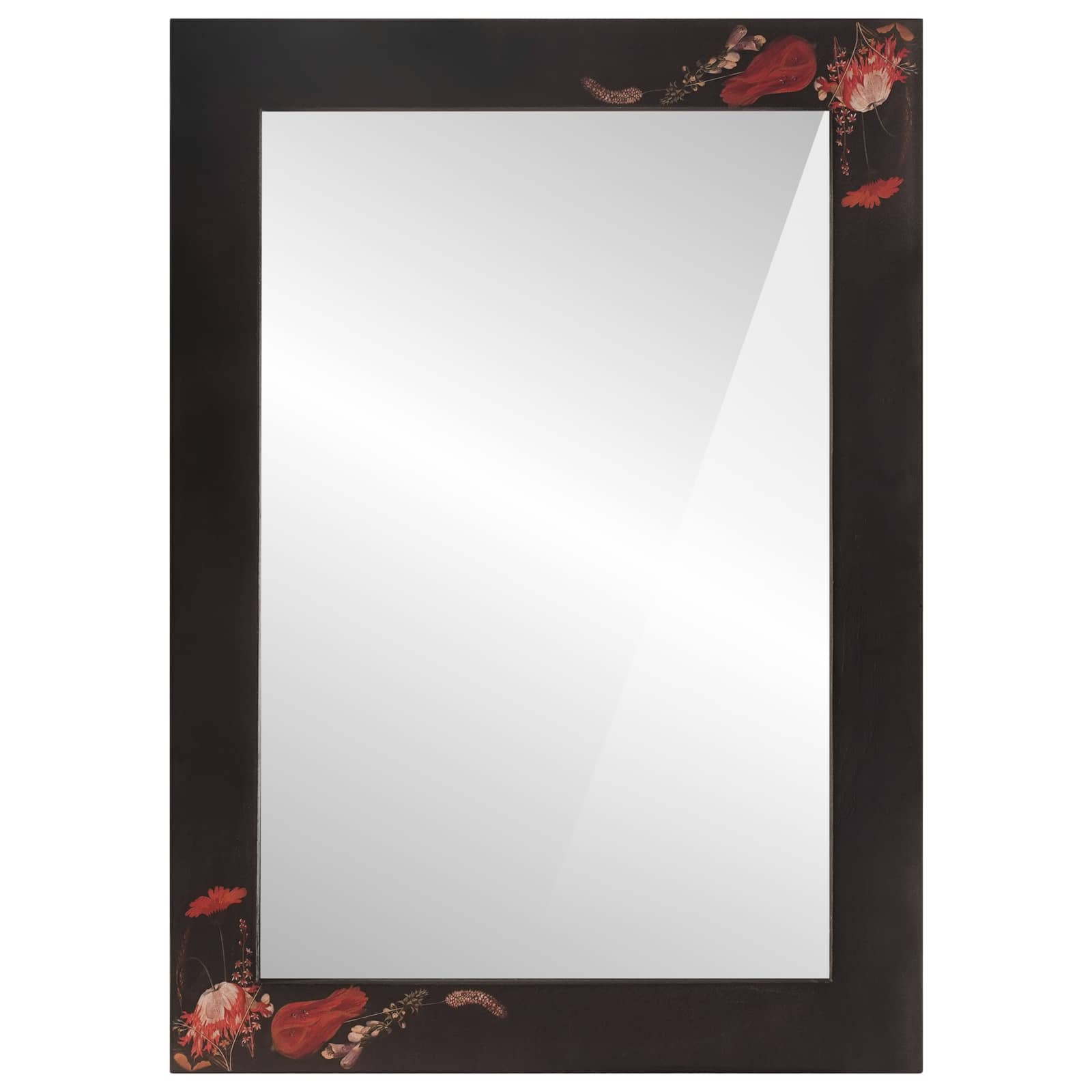 Καθρέφτης Επιτοίχιο με καθρέφτη Πολύχρωμο 70 x 50 x 3 εκ. Γυαλί