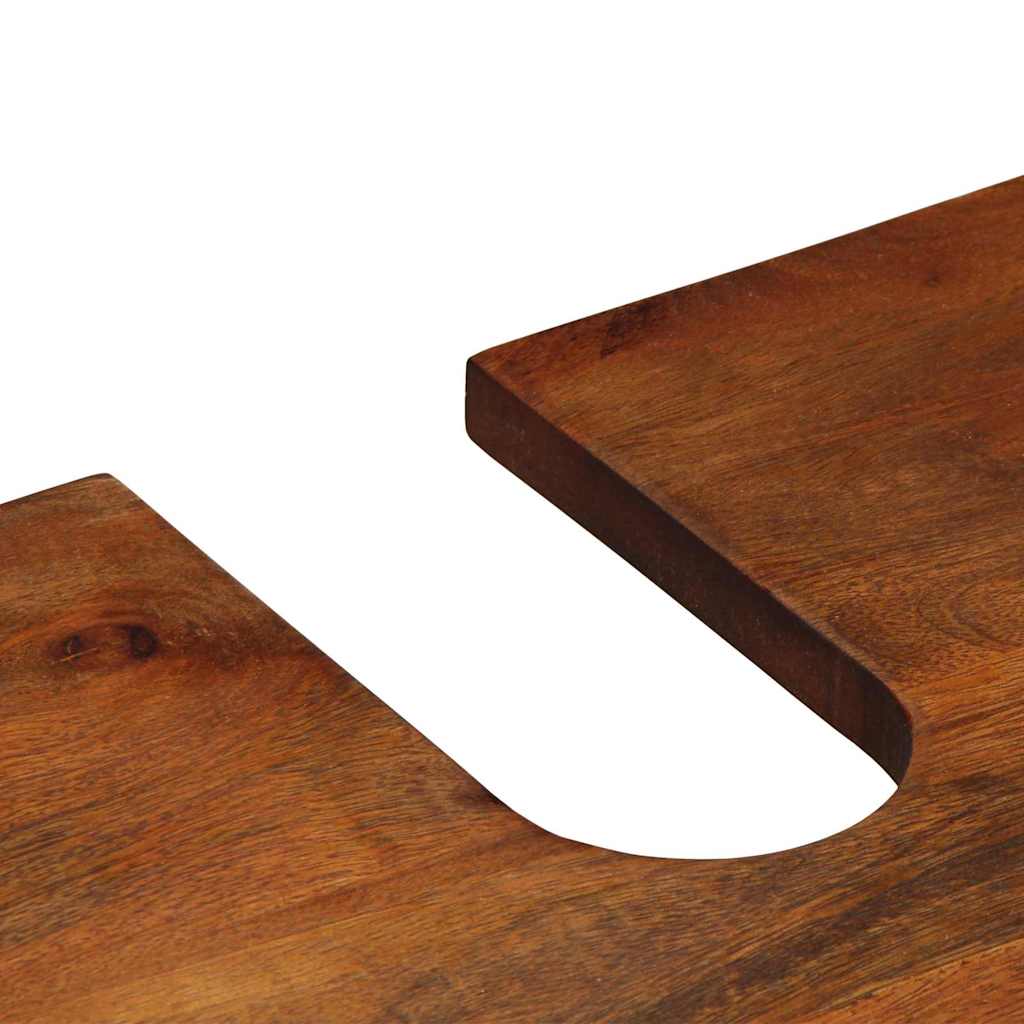 Ντουλάπι νιπτήρα Μέλι Καφέ 62 x 33 x 58 εκ. Στερεό ξύλο μάνγκο - Pakobazaar