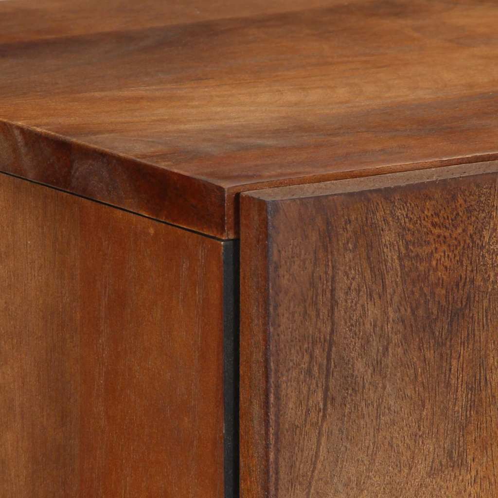 Highboard με συρτάρι Καφέ 60 x 33 x 100 εκ. Στερεό ξύλο μάνγκο - Pakobazaar