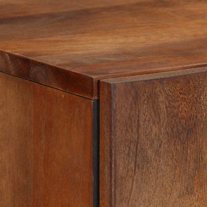 Highboard με συρτάρι Καφέ 60 x 33 x 100 εκ. Στερεό ξύλο μάνγκο - Pakobazaar
