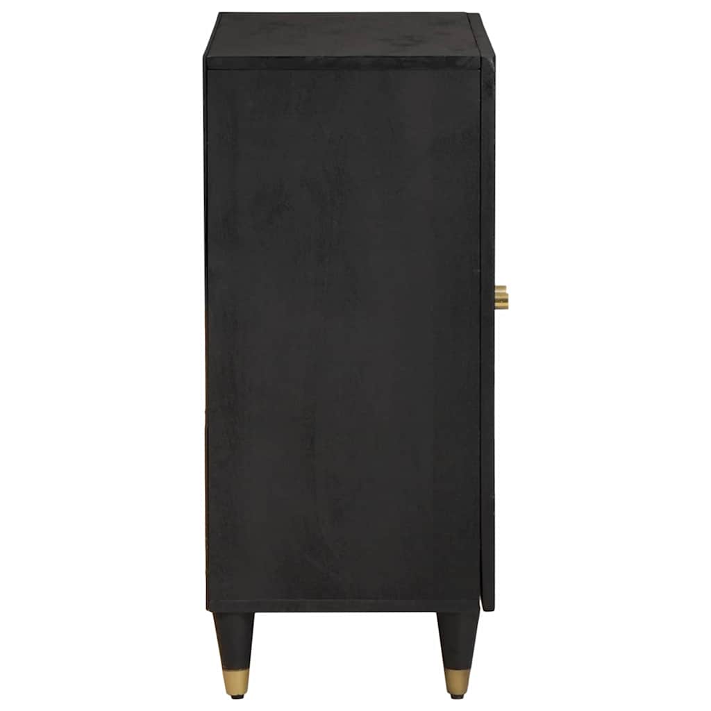 Πλαϊνό γραφείο Μαύρο 60 x 33 x 75 cm Στερεό ξύλο μάνγκο - Pakobazaar
