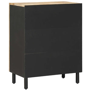 Ντουλάπες Αποθήκευσης 60 x 33 x 75 cm Στερεό ξύλο μάνγκο Φυσικό - Pakobazaar