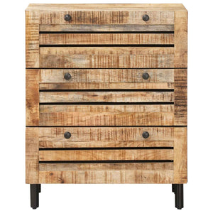 Ντουλάπες Αποθήκευσης 60 x 33 x 75 cm Στερεό ξύλο μάνγκο Φυσικό - Pakobazaar