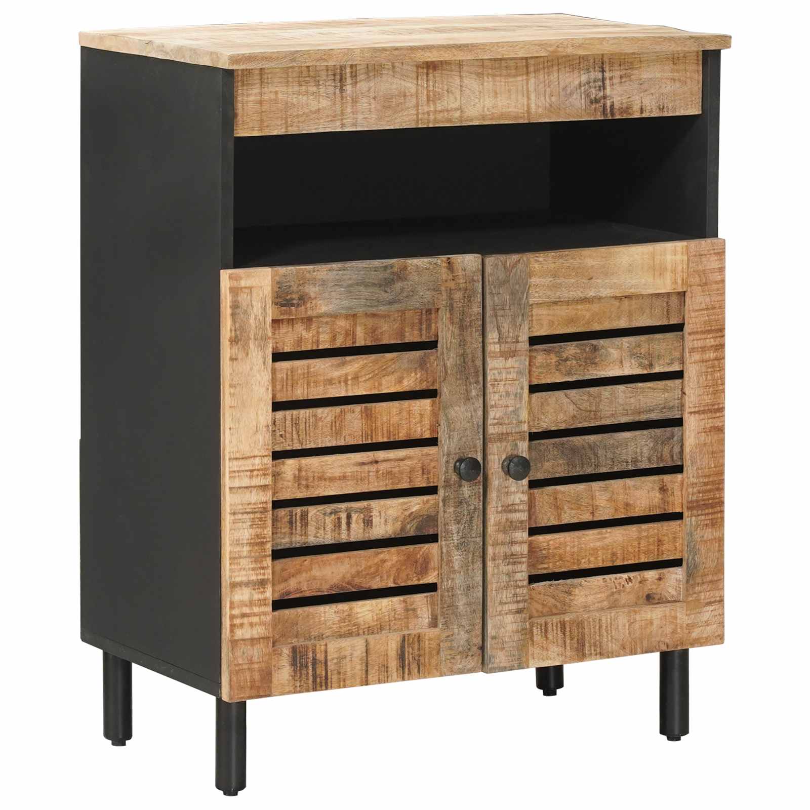 Ντουλάπες Αποθήκευσης Φυσικό 60 x 33 x 75 cm Στερεό ξύλο μάνγκο - Pakobazaar