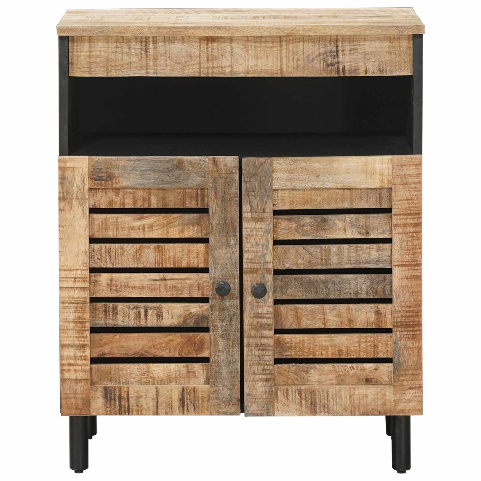 Ντουλάπες Αποθήκευσης Φυσικό 60 x 33 x 75 cm Στερεό ξύλο μάνγκο - Pakobazaar