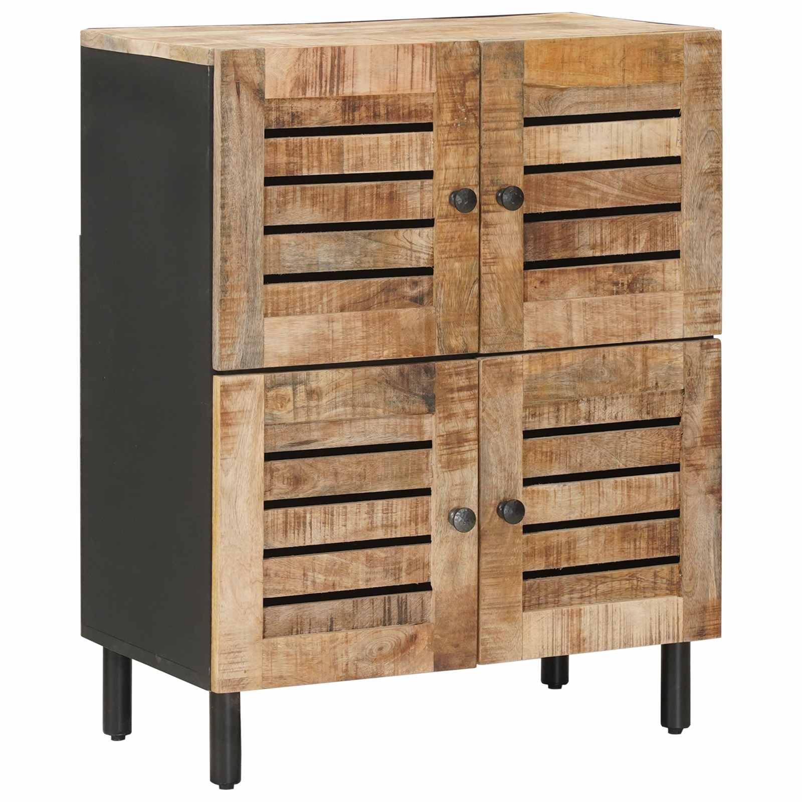 Ντουλάπες Αποθήκευσης Φυσικό 60 x 33 x 75 cm Στερεό ξύλο μάνγκο