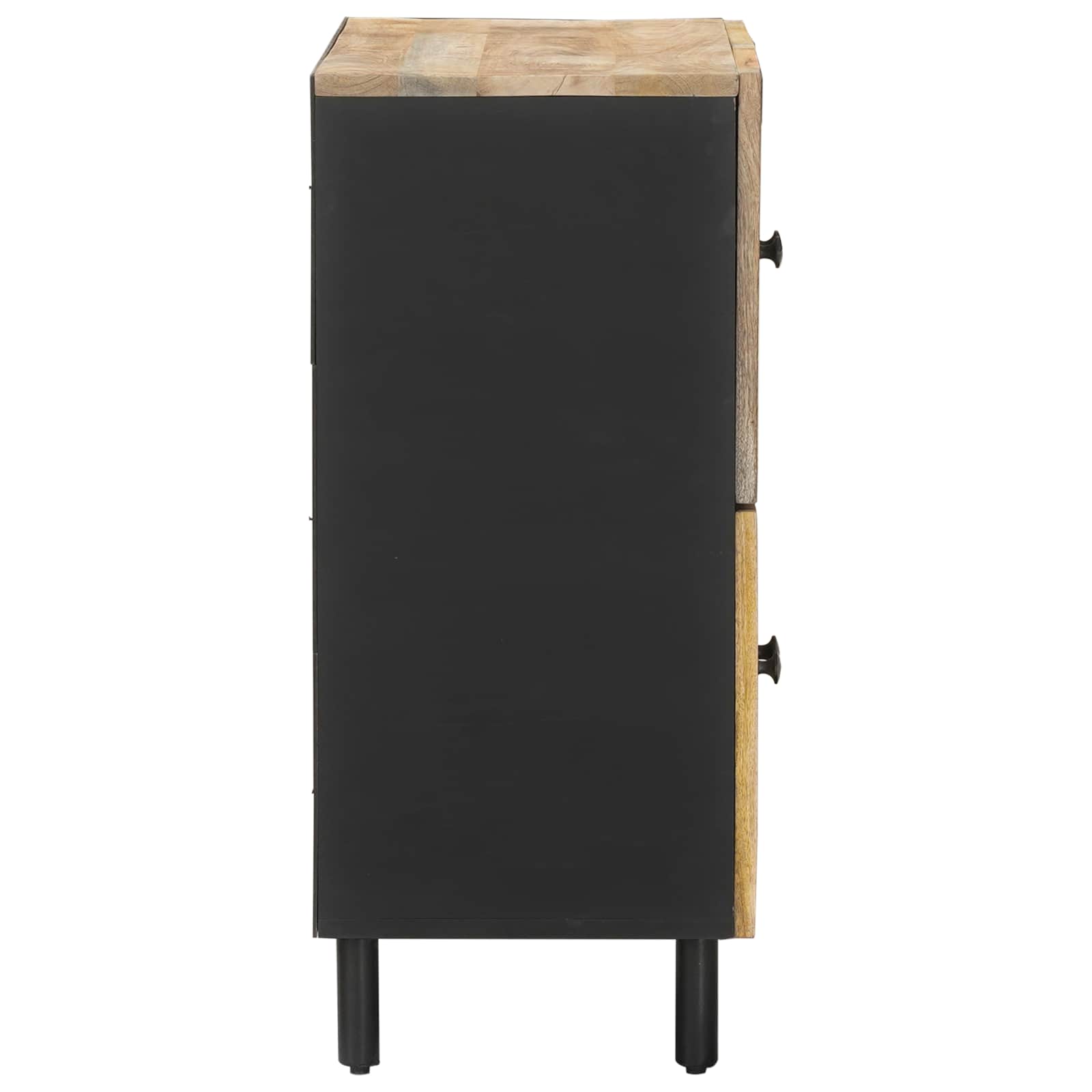Ντουλάπες Αποθήκευσης Φυσικό 60 x 33 x 75 cm Στερεό ξύλο μάνγκο