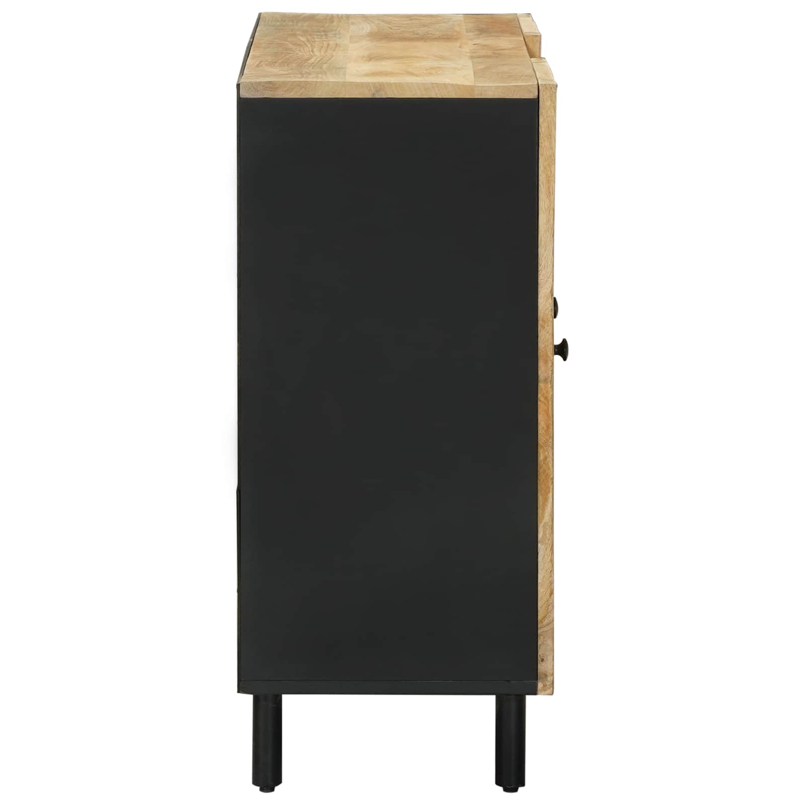 Ντουλάπες Αποθήκευσης Φυσικό 90 x 33 x 75 εκ Στερεό ξύλο μάνγκο - Pakobazaar