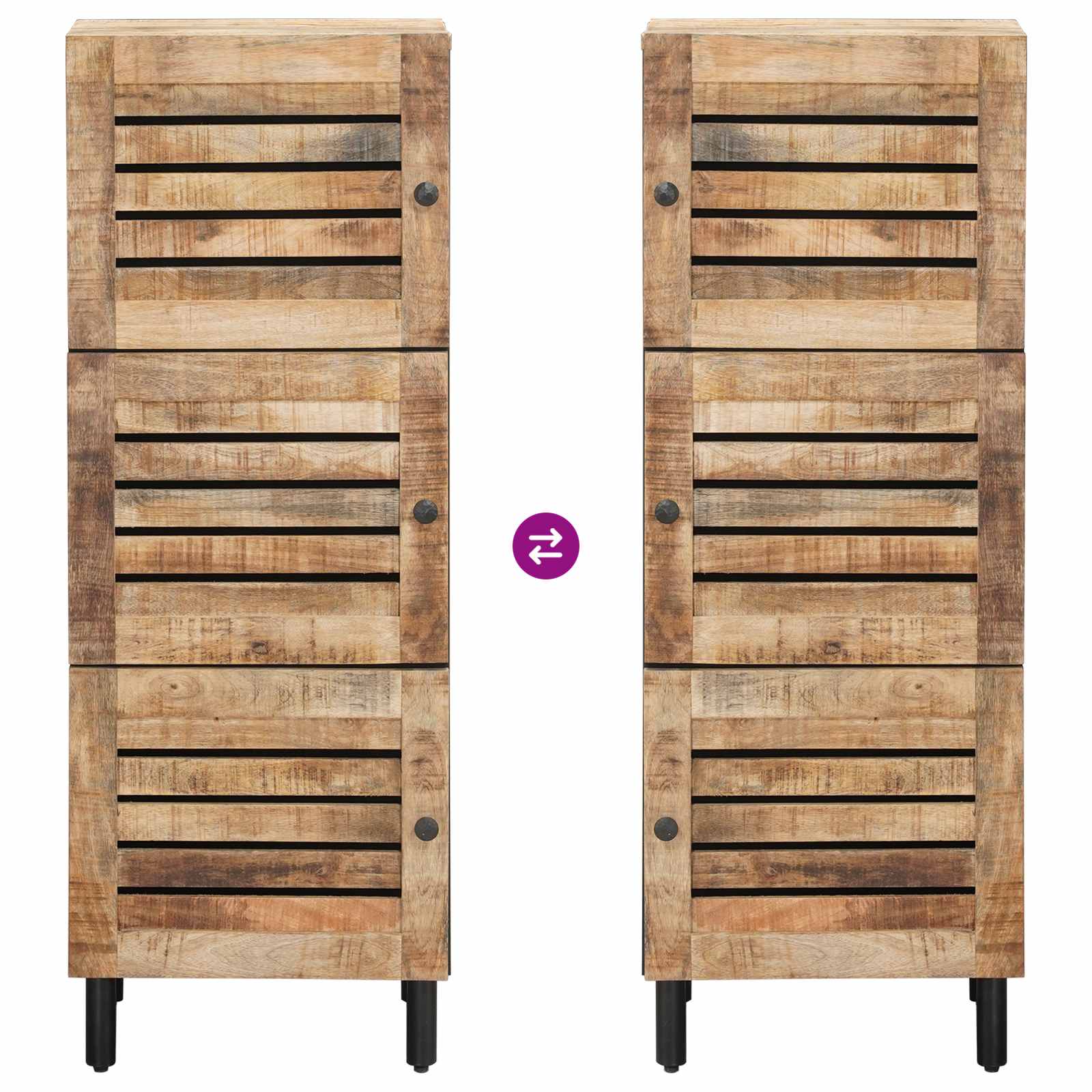 Ντουλάπες Αποθήκευσης Φυσικό 40 x 33 x 110 εκ