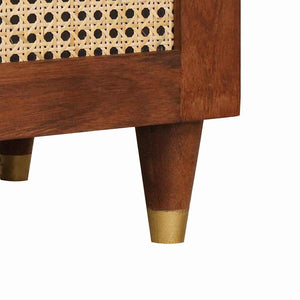 Πλαϊνό γραφείο Καφέ 60 x 33 x 75 cm Στερεό ξύλο μάνγκο - Pakobazaar