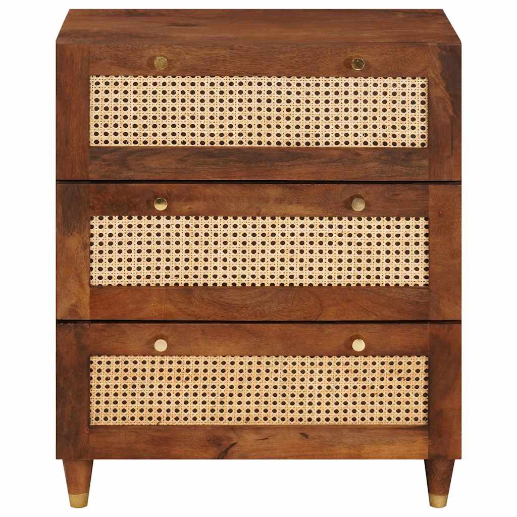 Πλαϊνό γραφείο Καφέ 60 x 33 x 75 cm Στερεό ξύλο μάνγκο - Pakobazaar