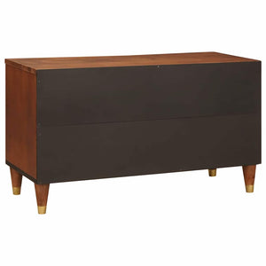 Ντουλάπι TV με ράφι Καφέ 80 x 31,5 x 46 cm Στερεό ξύλο μάνγκο