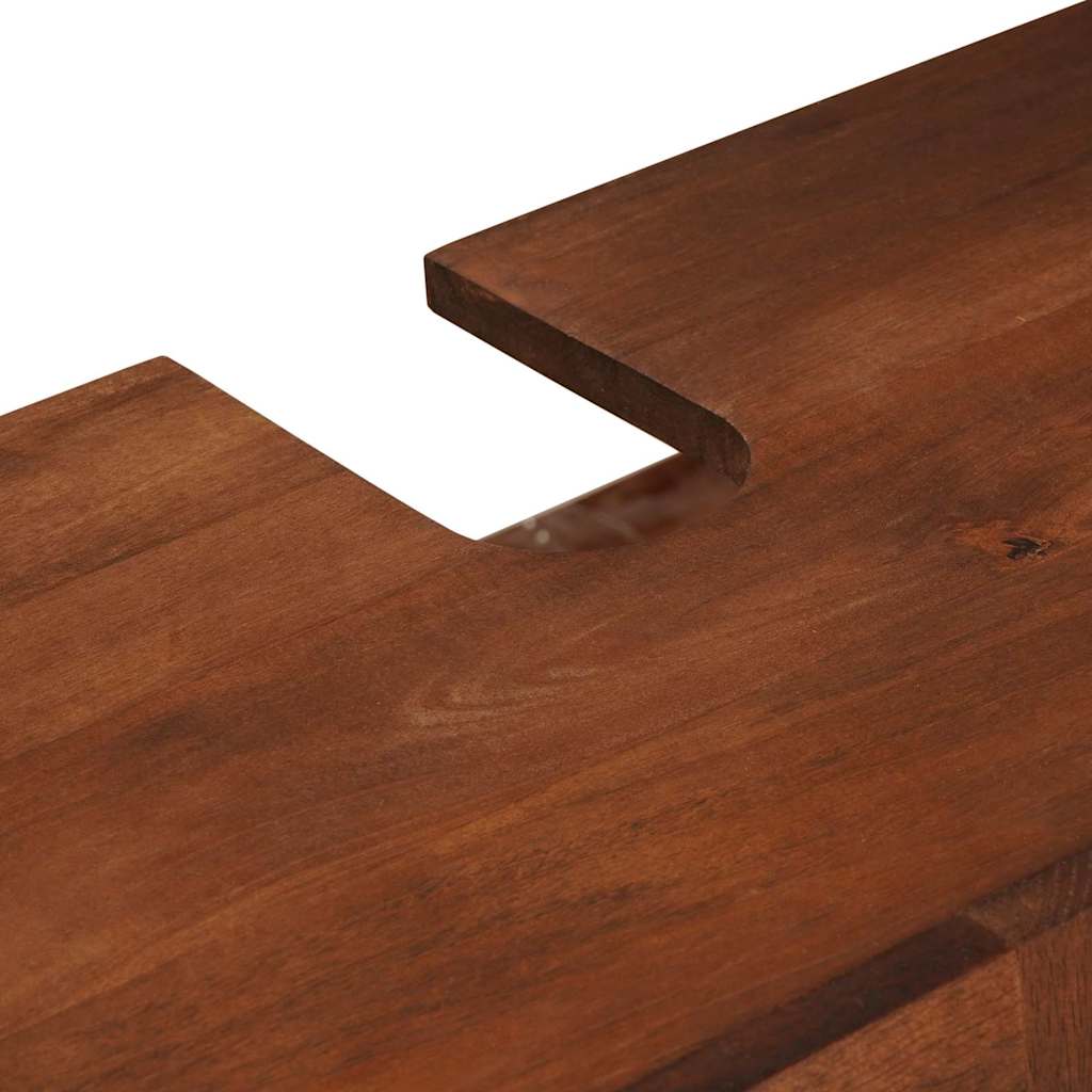 Ντουλάπι νιπτήρα Καφέ 62 x 33 x 58 εκ. Επεξεργασμένο ξύλο - Pakobazaar