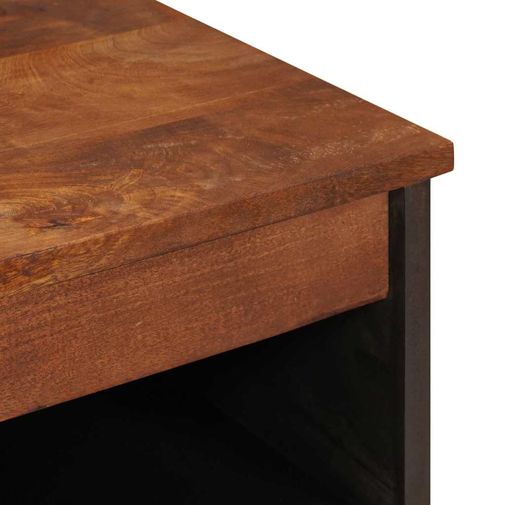 Βοηθητικό ντουλάπι Καφέ 60 x 33,5 x 75 εκ. Στερεό ξύλο μάνγκο - Pakobazaar